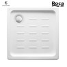 RECEVEUR DE DOUCHE  EASY 90X90  BLANC