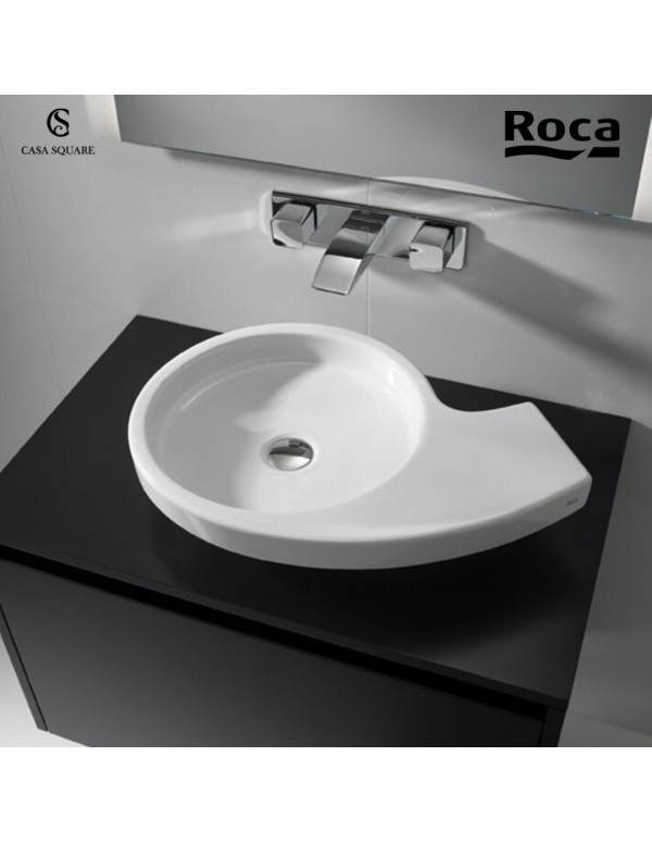 LAVABO URBI 3 A POSER SUR PLANC 58X40 cm BLC