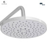 RAINSHOWER  ROND ABS ATLANTA 20 CM ( MOULOUKAI )SUR STOCK