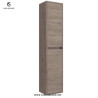 COLONNE MEUBLE LOKE 160X25X40 CM FRESNO