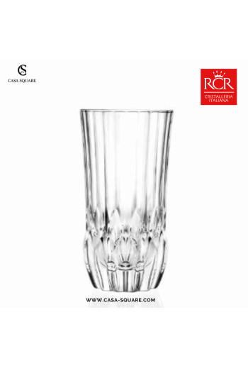 SET DE 6 VERRES  FORME HAUTE ADAGIO CRISTAL RCR