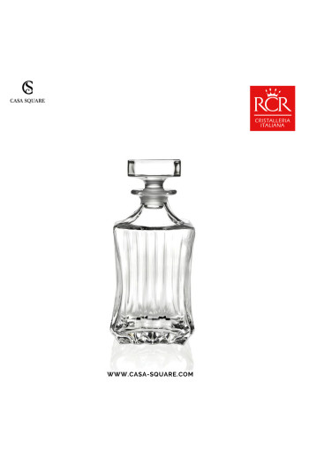 BOUTEILLE 75 CL CARRÉE ADAGIO CRISTAL RCR