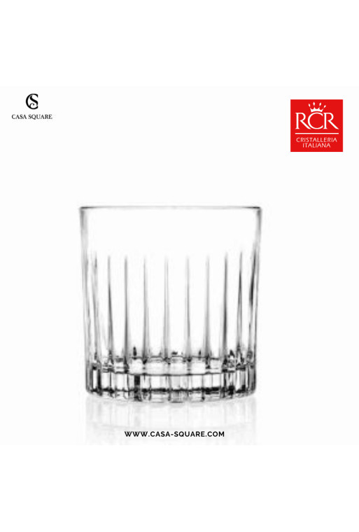 SET DE 6 VERRES FORME BASSE TIMELESS OF 31 CL CRISTAL RCR