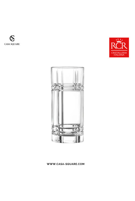 SET DE 6 VERRES FORME HAUTEANY CRISTAL RCR