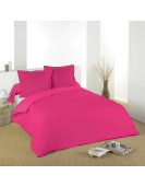 Housse de couette ALICIA 140X200 cm fushia