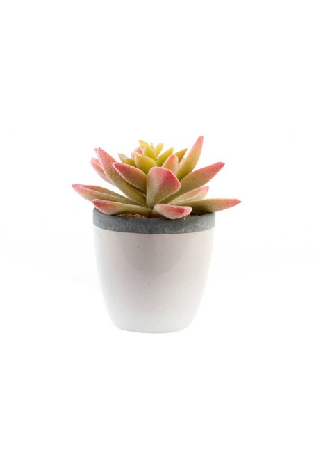 Plante artificielle céramique 10X12 cm avec pot beige