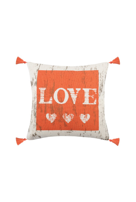 Coussin DREAMLIVE orange 40x40 cm