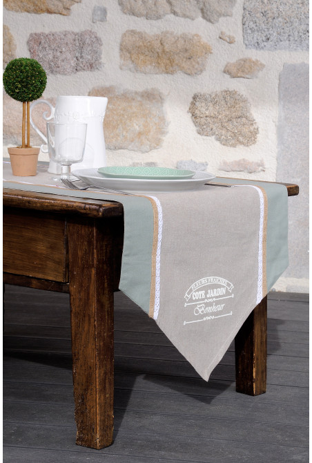 Nappe de table BAPTISTINE 50x150 cm