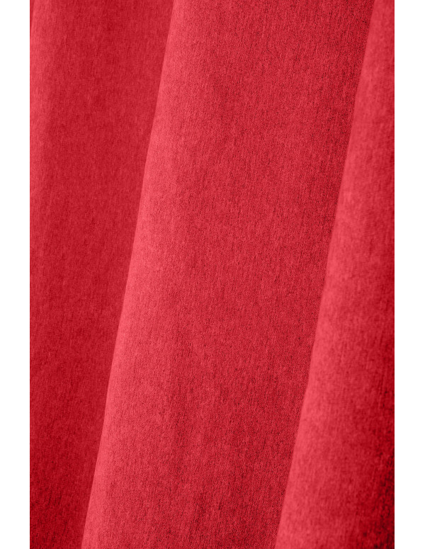 RIDEAU OTTAWA  ROUGE 135X260 cm   100% POLYESTER