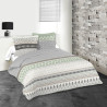 Housse de couette GREENY HC  100% coton  260X240cm + 2 Taies d'oreiller 63X63 cm