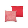 Coussin  USED en ROUGE 45x45 cm