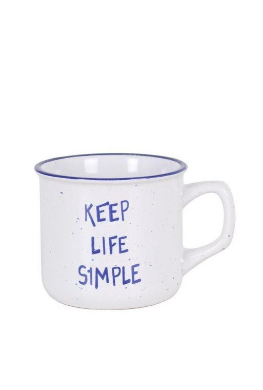 MUG " KEEP LIFE SIMPLE" 450 cl