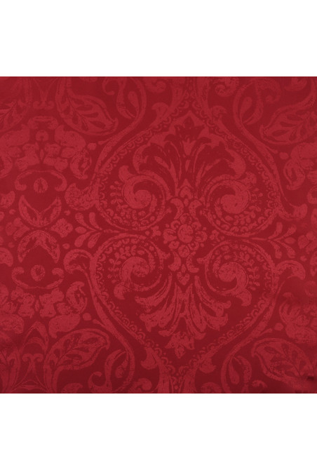 Nappe Napoli rouge 145x300 cm