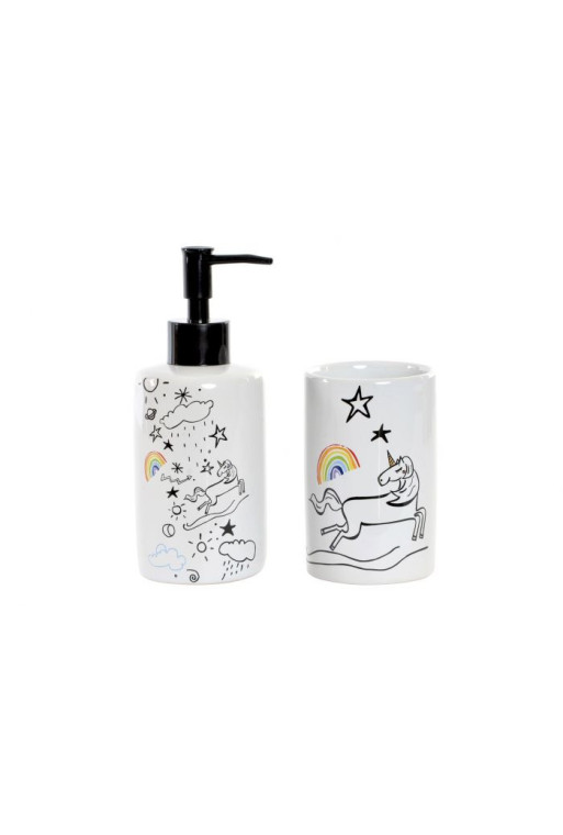 Set de 2  accessoires  de salle de bain KIDS WEATHER