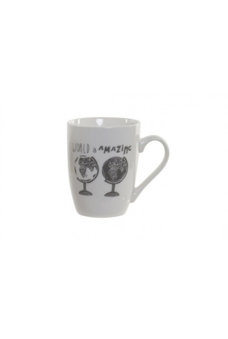 MUG  CARTE  EN GRÈS  250ML