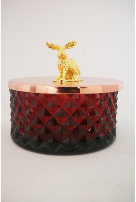 Bonbonniere lapin 11*9 cm