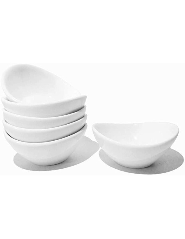 SET DE 3 BOLS  BLANC  ATLAYA 11,5X10,3X5,3 CM