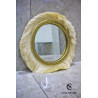 Miroir boho EN GRIS 38X2X38 cm