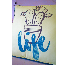 COUSSIN  LIFE EN POLYESTER 40X40 cm