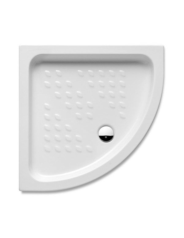 RECEVEUR DE DOUCHE ITALIA 1/4 DE CERCLE 90cm BLANC  SUR STOCK