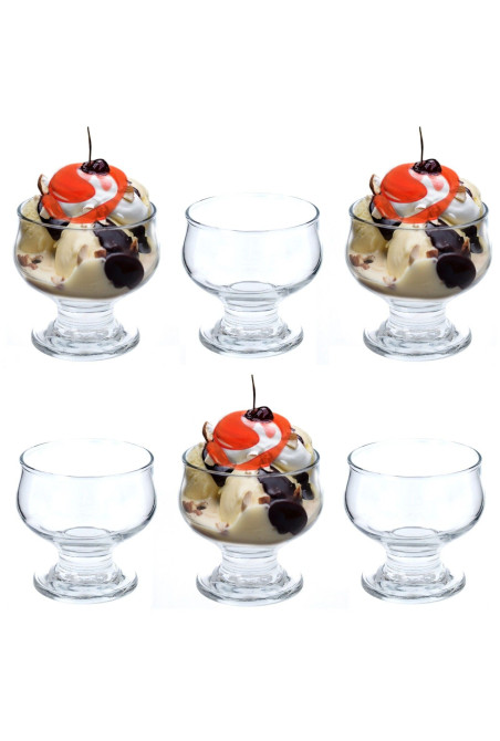 Set de 6 coupe à glace elegancia