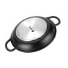 CASSEROLE RONDE SANS COUVERCLE EN FONTE 30 CM