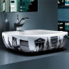 LAVABO URBAN NEW YORK 400*400 A POSER SUR MEUBLE