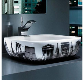 LAVABO URBAN NEW YORK 400*400 A POSER SUR MEUBLE