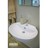 LAVABO CLARA 57CM BLANC