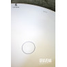 LAVABO OKA 40*60CM EN STONEX BLANC MAT AVEC BONDE CLICK-CLAC