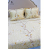 Parure de lit 2 places  Marguerite Beige